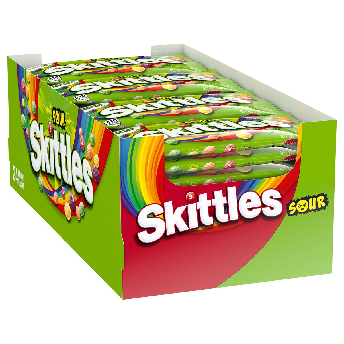 Skittles Sour bite size candy 24-count pack