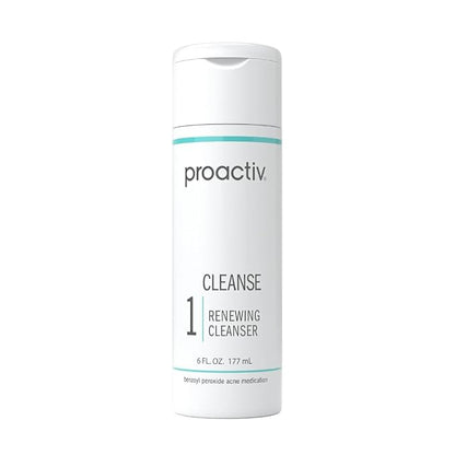 Proactiv Renewing Acne Cleanser benzoyl peroxide face wash bottle