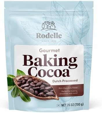 Rodelle Gourmet Baking Cocoa, 25 Ounce