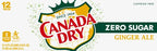 Canada Dry Zero Sugar sparkling ginger beverage