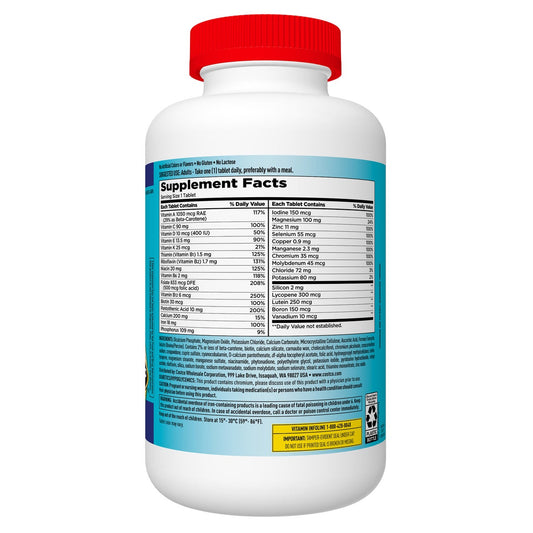 Kirkland Signature daily multivitamin with calcium and vitamin D