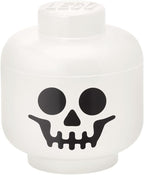 LEGO storage head with lid for toys