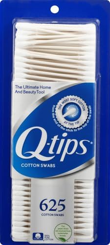 Original Q-tips cotton swabs with paper sticks