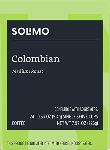 100 percent Arabica medium roast coffee pods