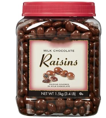 Kirkland Raisins Milk Chocolate- Kirkland Signatur'e, 3.4 lb by Life of style