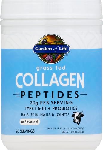 Garden of Life collagen powder supplement label