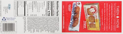 Little Debbie Oatmeal Crème Pies snack box front view