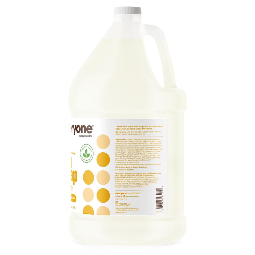 Everyone one-gallon cleansing soap for men and women