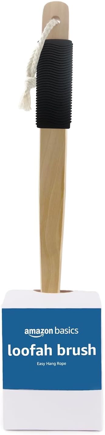 Amazon Basics shower loofah brush bath accessory