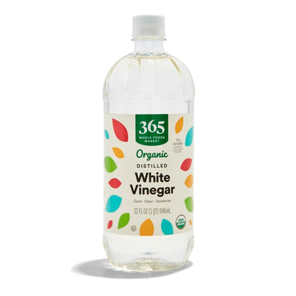 Organic white distilled vinegar 32 fl oz front label