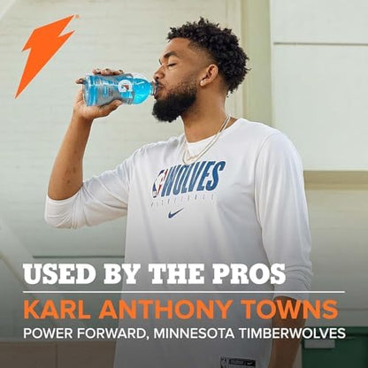 Gatorade Cool Blue 20 oz bottles for sports and workouts