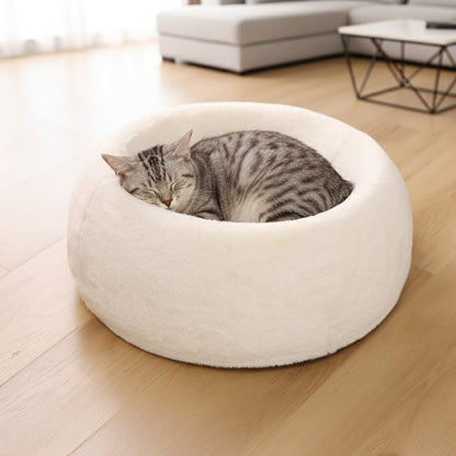 Orthopedic pet bed with removable cover