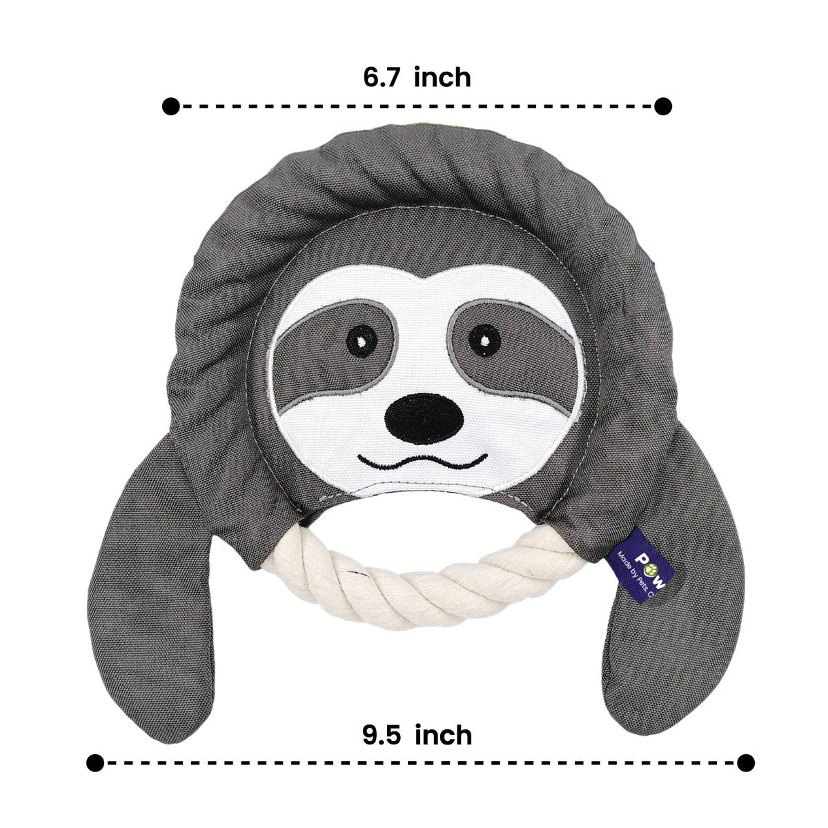 Lightweight PawsPik dog toy for indoor outdoor play