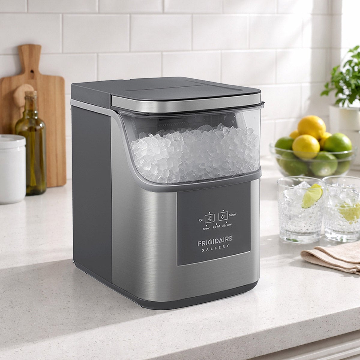 Frigidaire Gallery small kitchen ice maker for home entertaining