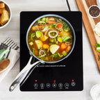 GreenPan induction cooktop with LED display