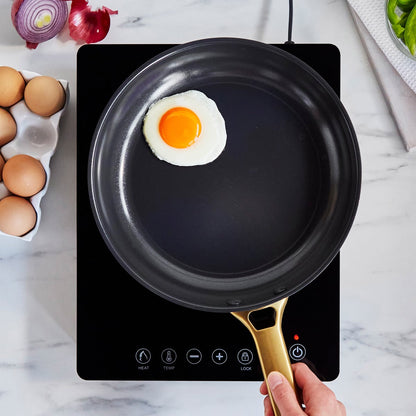 Compact GreenPan induction cooktop for small kitchens
