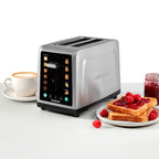 Cuisinart SimpliTouch XL 2-slice toaster front view