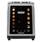 Cuisinart touchscreen toaster with stainless steel housing