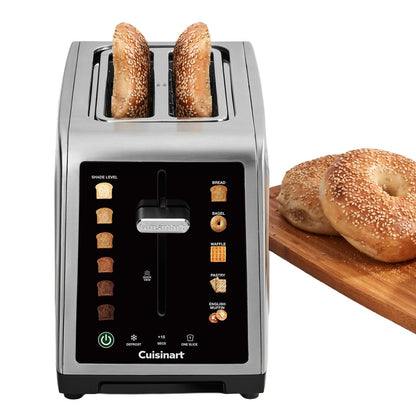 Cuisinart toaster control panel with shade settings