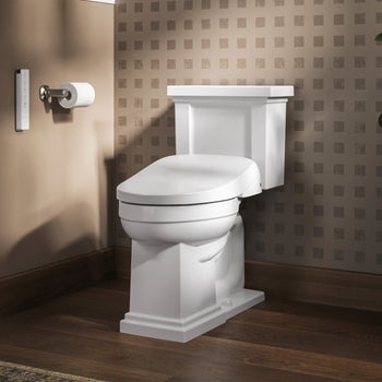 Kohler PureWash E805 round bidet toilet seat with remote control