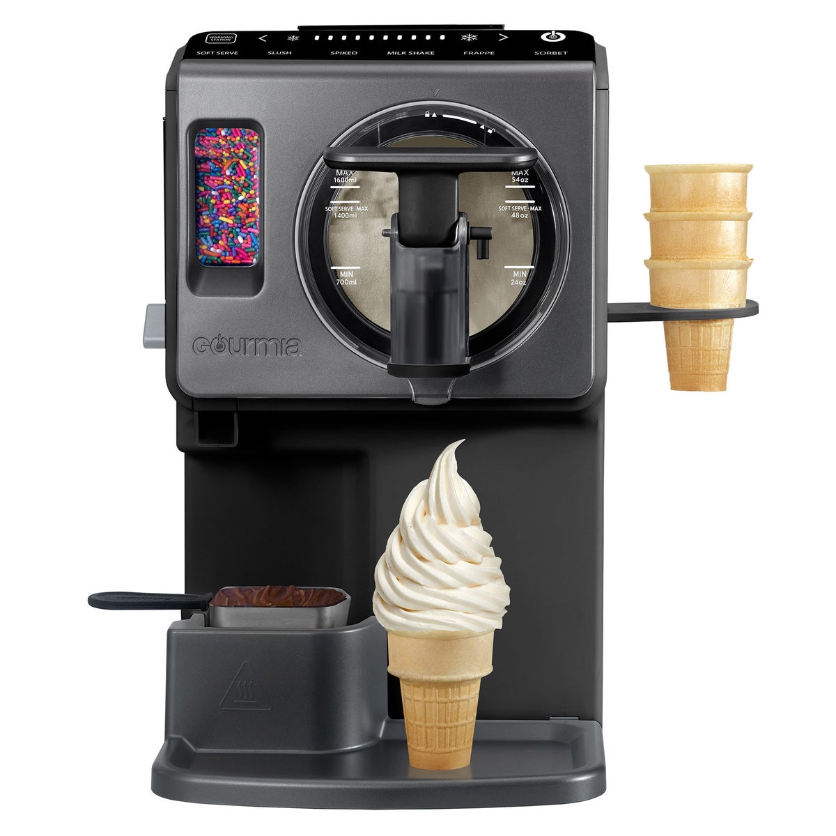 Gourmia 2 quart automatic soft serve maker