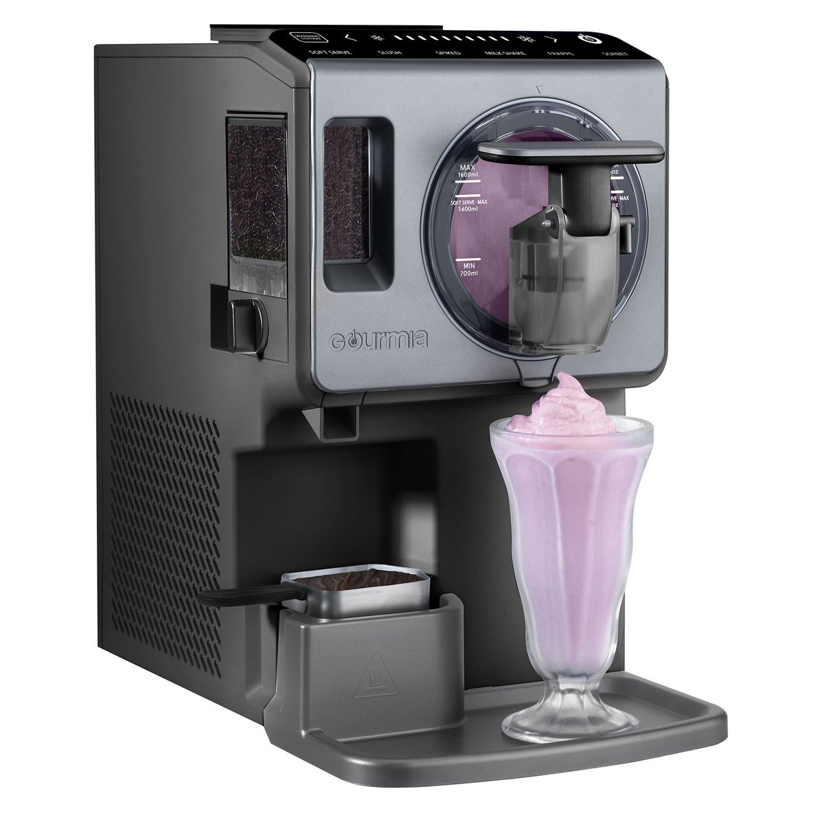 Gourmia countertop soft serve machine