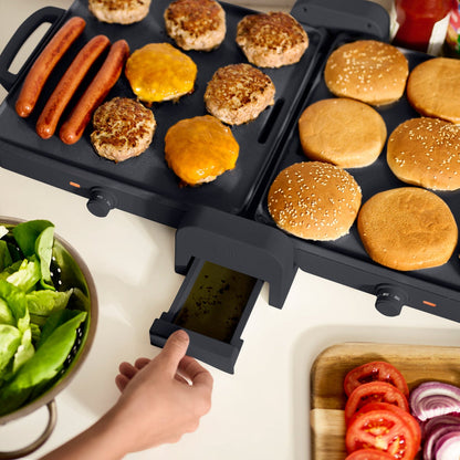 bella griddle removable drip tray