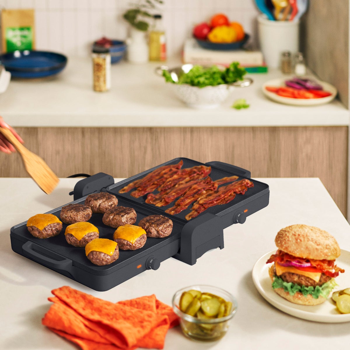 bella XL griddle countertop appliance
