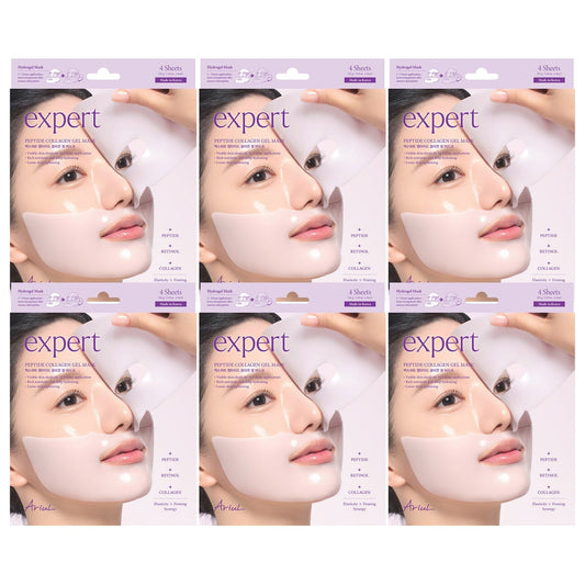 Ariul peptide collagen hydrogel mask set 6-pack