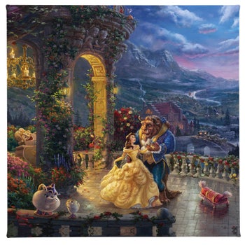Disney Thomas Kinkade 14 x 14 gallery wrapped canvas art
