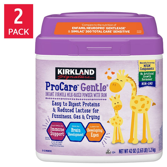 Kirkland Signature ProCare Gentle infant formula 2-pack