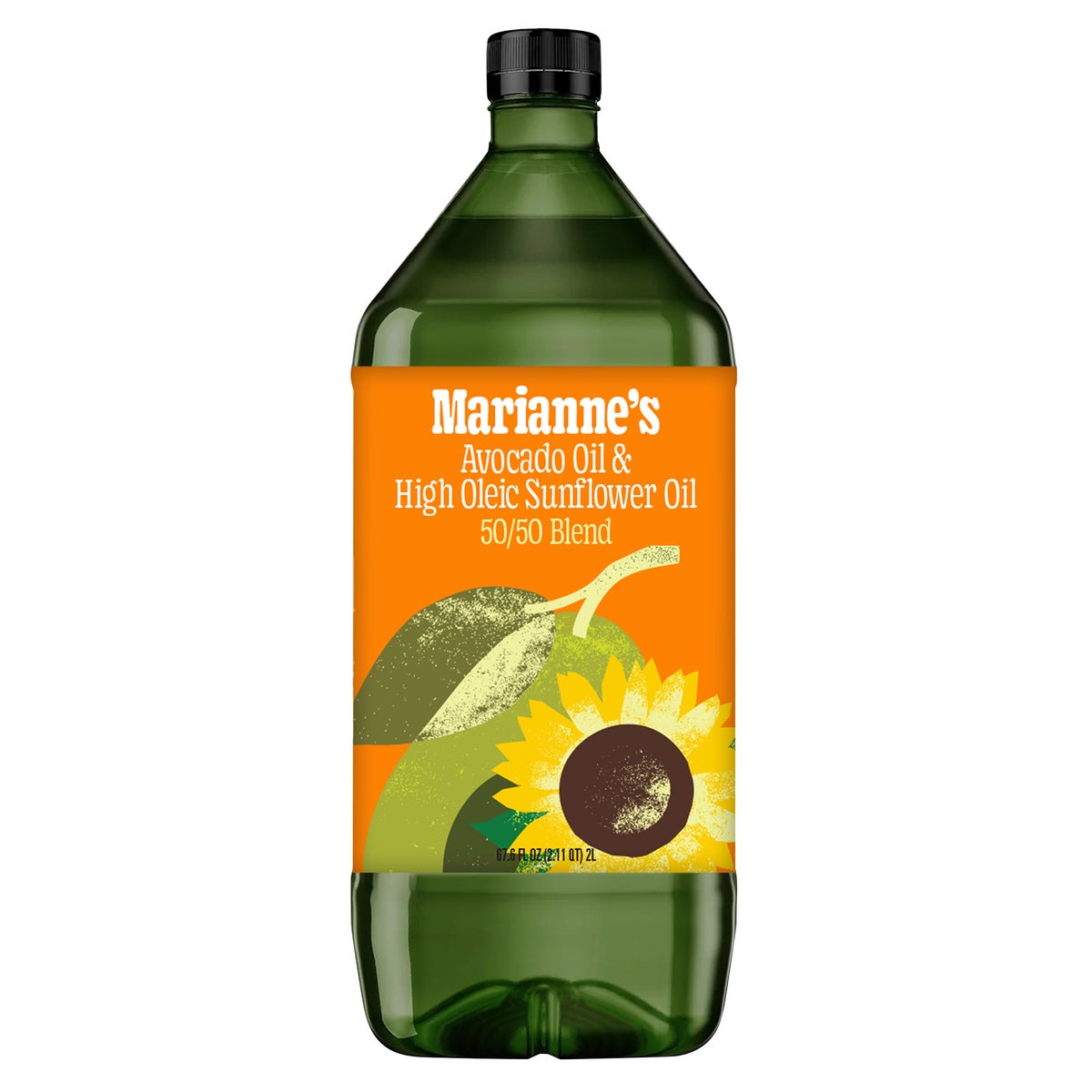 Marianne's avocado and sunflower oil blend 2 L bottle