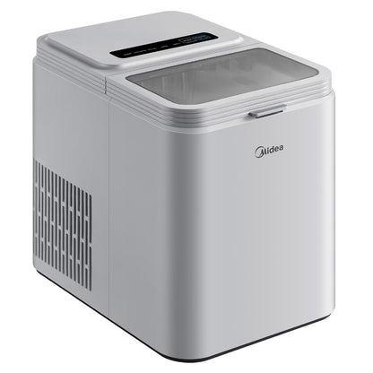 Midea ice maker removable ice basket detail