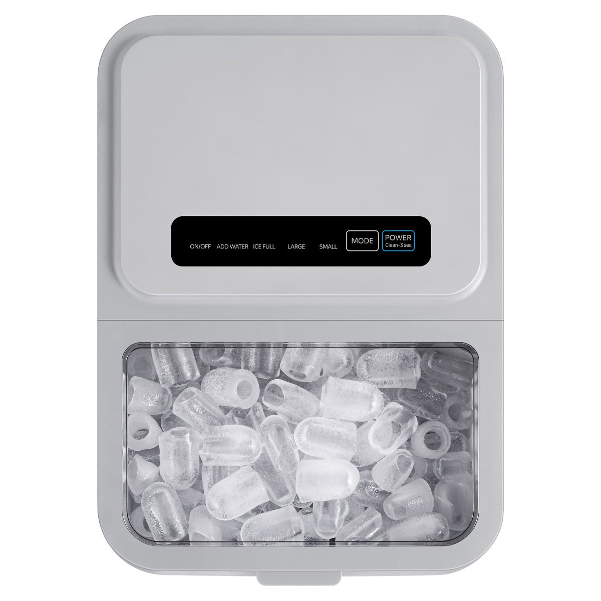 Midea countertop ice maker auto-clean function