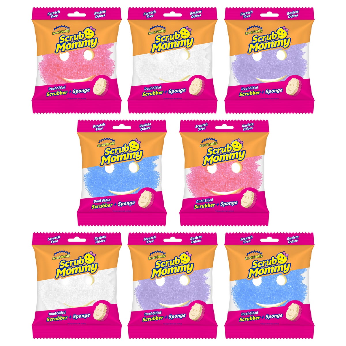 Dishwasher safe Scrub Mommy sponges for household cleaning