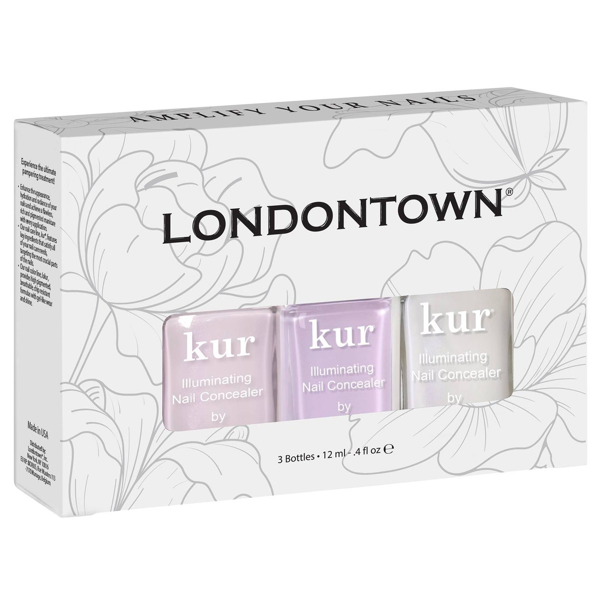 Original pink and lavender nail concealers by Londontown