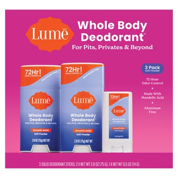 Lume Whole Body Soft Powder Deodorant Set