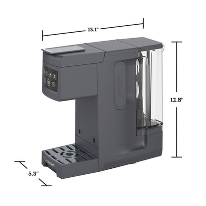 Cuisinart brewer with adjustable drip tray