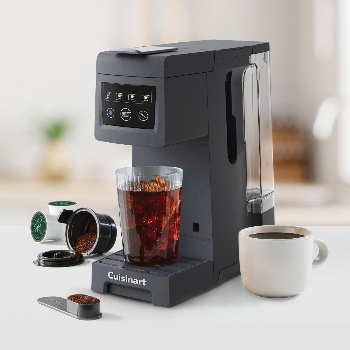 Cuisinart coffee maker with reusable HomeBarista XL cup