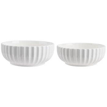 Trudeau 2-piece nesting serving bowls for salads and sides