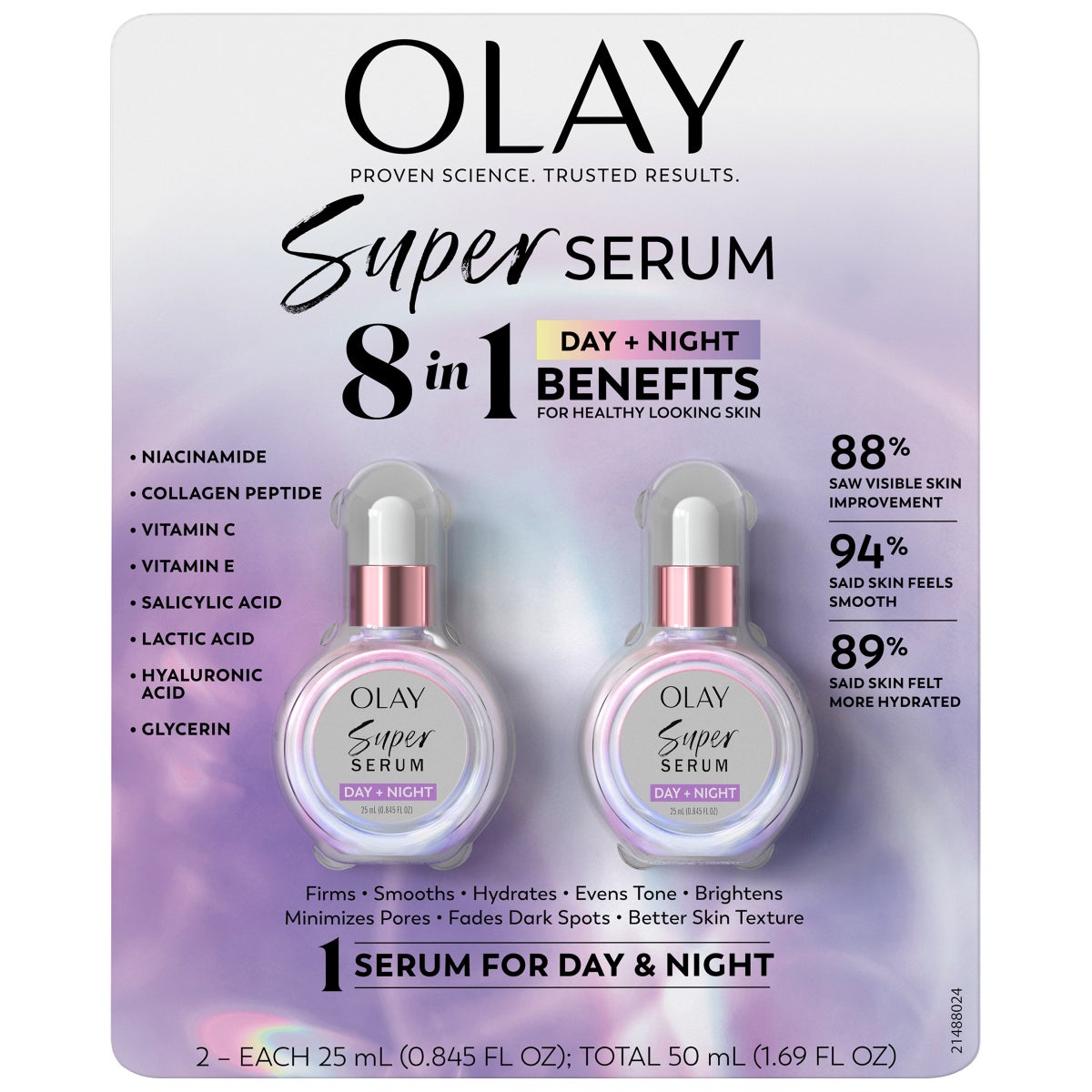 Olay Super Serum 8 in 1 day and night 2-pack