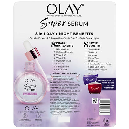 Olay Super Serum 8 in 1 0.845 fl oz 2-pack