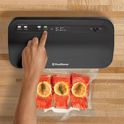 Small kitchen vacuum sealer for food storage