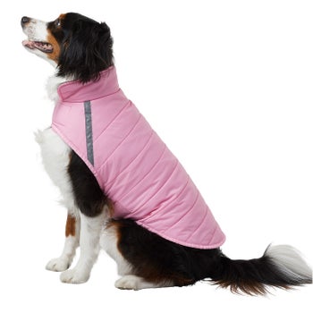 32 Degrees dog jacket with leash hole