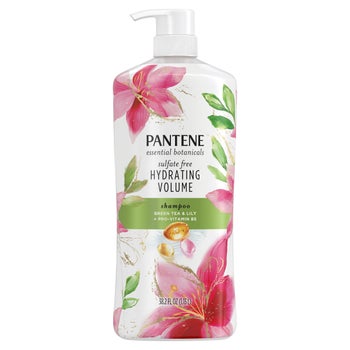 Pantene Essential Botanicals Green Tea and Lily Hydrating Volume Shampoo 38.2 fl oz
