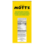 Fruit shaped Mott's snacks made with real fruit puree