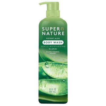 Super Nature Moisturizing Aloe Body Wash 30 fl oz