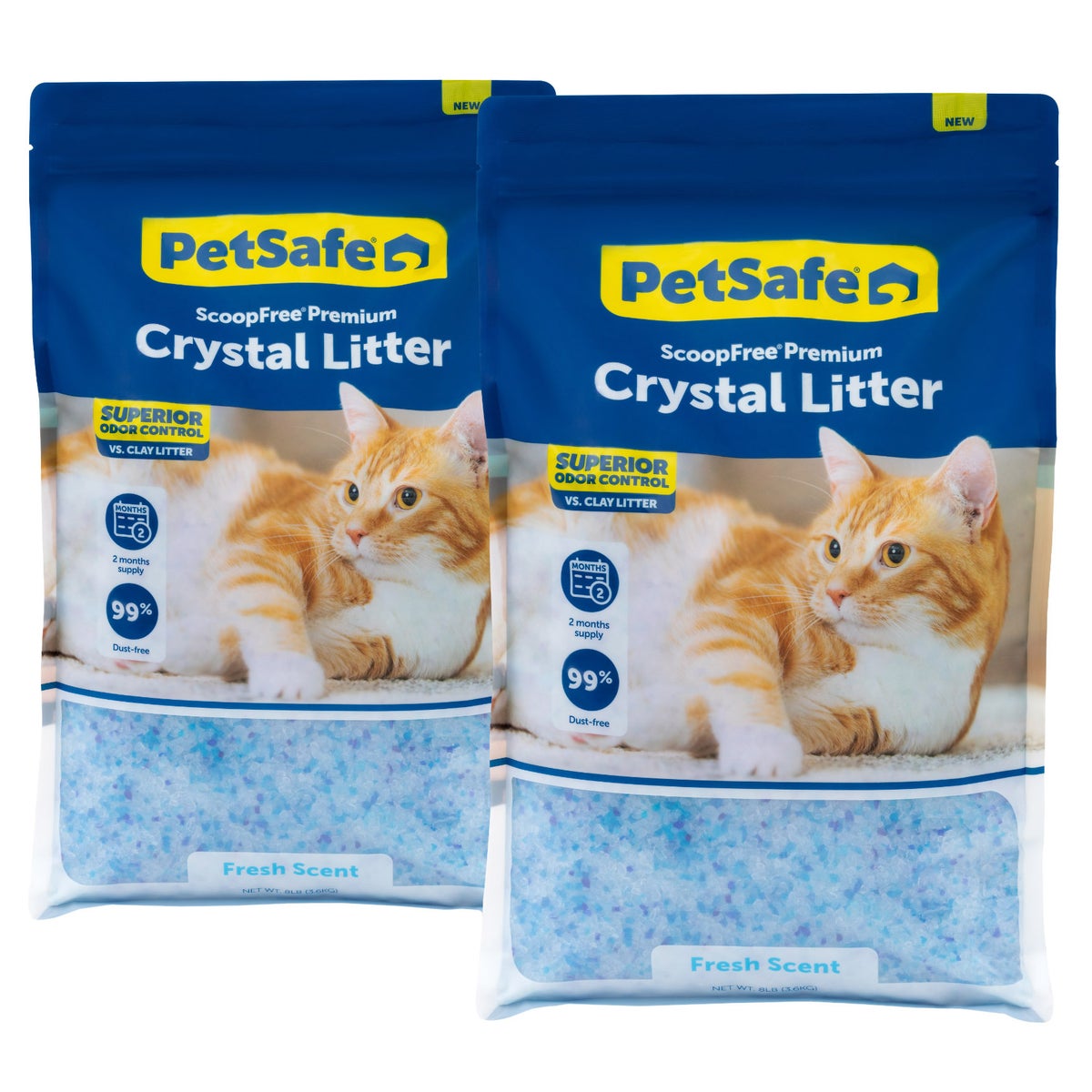 PetSafe ScoopFree premium crystal cat litter 16 lbs