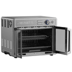 Countertop air fryer toaster oven for baking and roasting