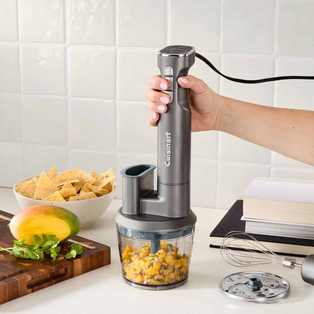 Cuisinart 4-cup food processor attachment with blade